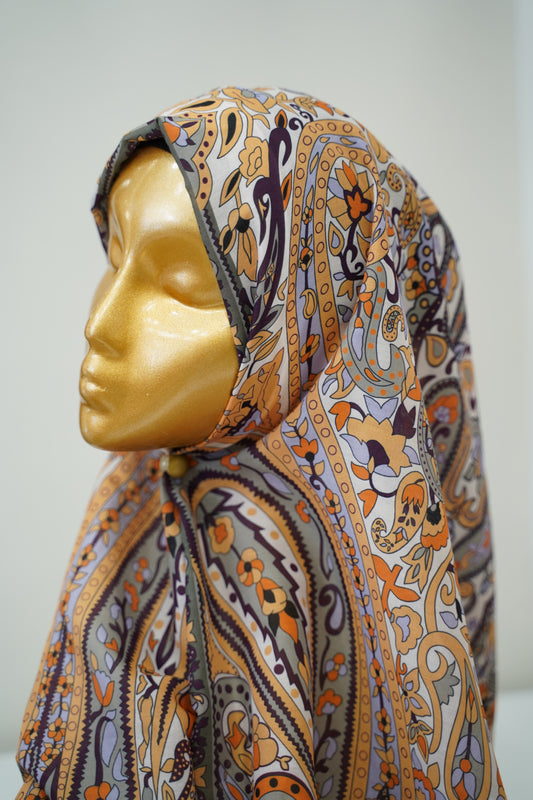 Foulard imprimé1,85cm/85cm