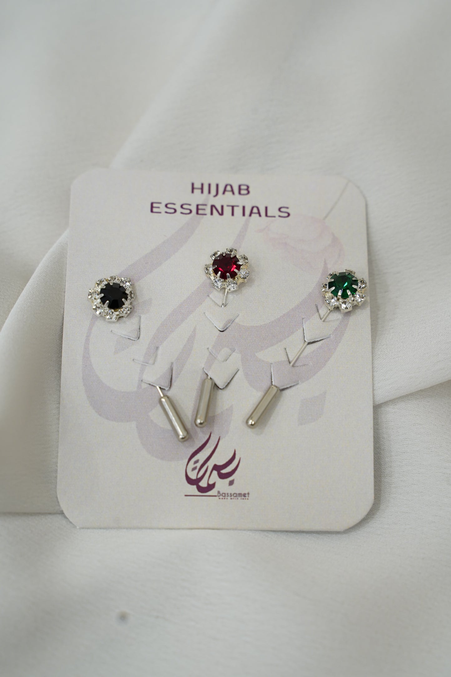Epingle diamant pour foulard