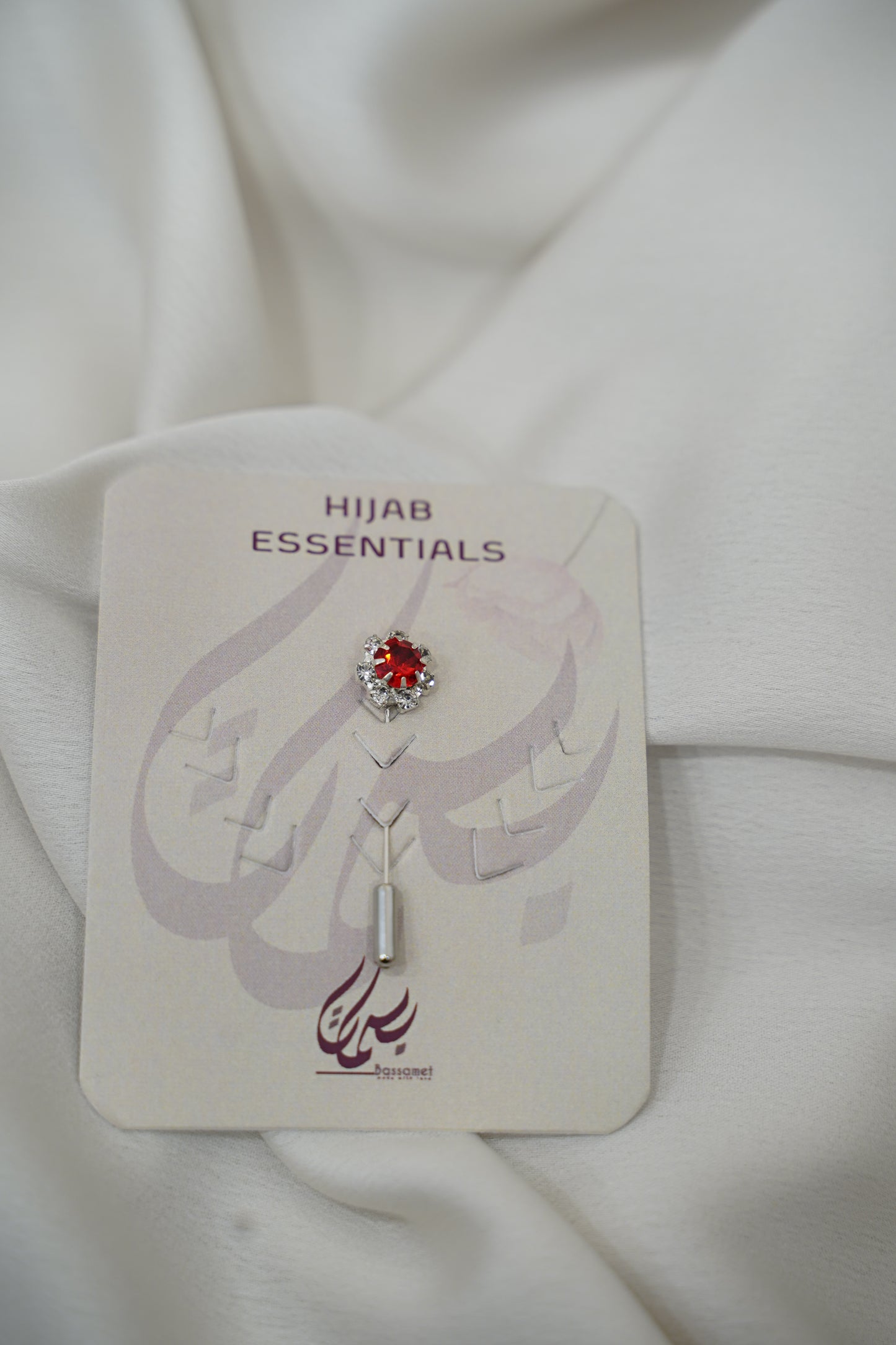 Epingle diamant pour foulard