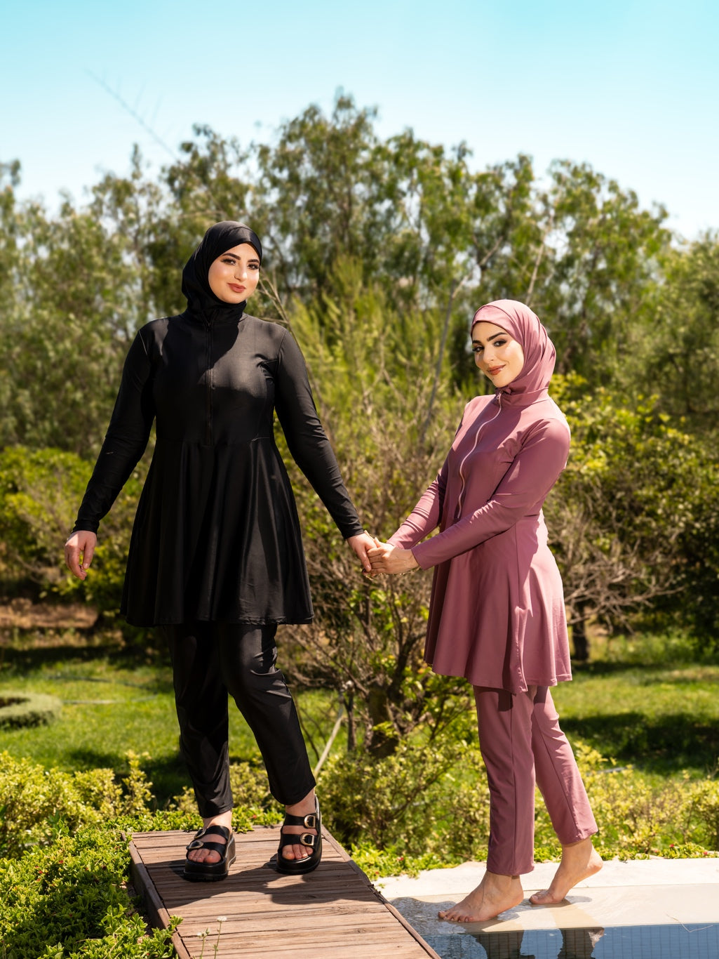 BURKINI BLUSH BLACK