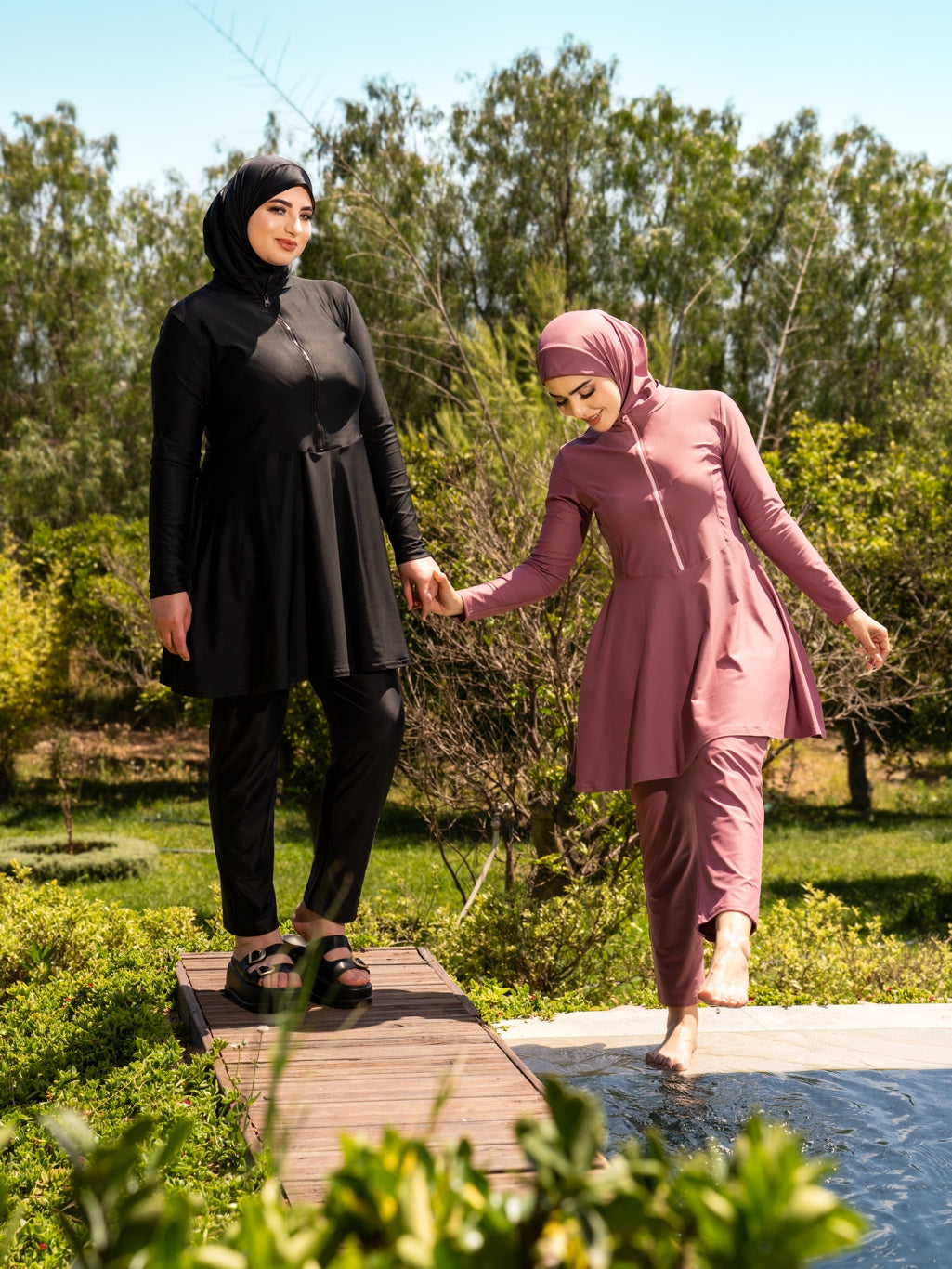 BURKINI BLUSH BLACK