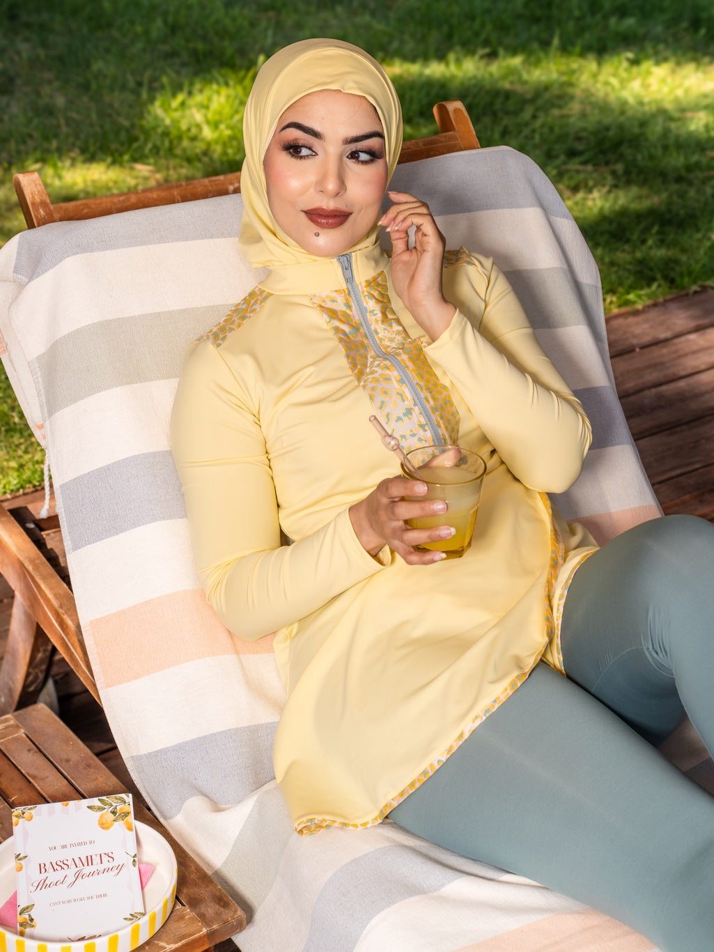 BURKINI MARINA SAND YELLOW
