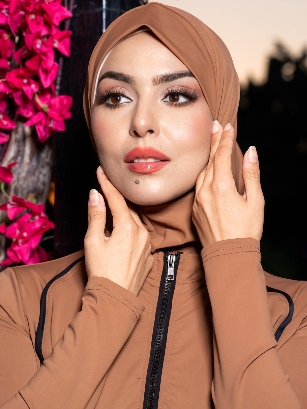 BURKINI PALM BROWN