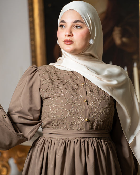 FOULARD SATINÉ LYCRA KARACA