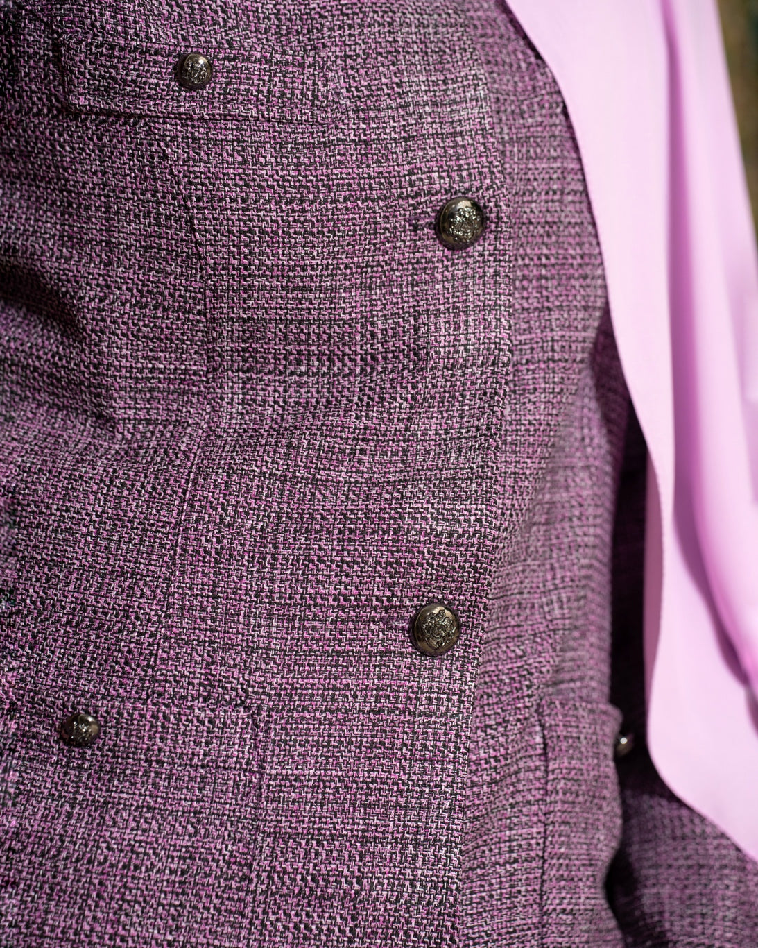 VESTE Tweed Rose