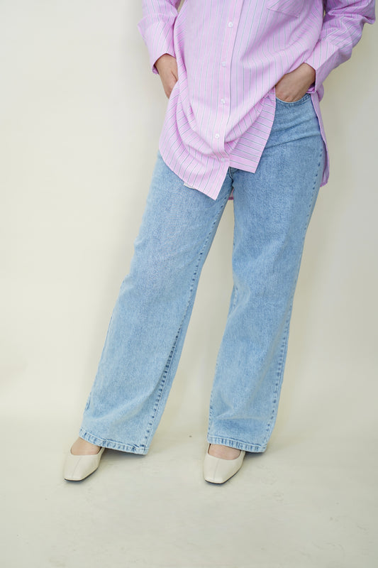 PANTALON JEAN LARGE