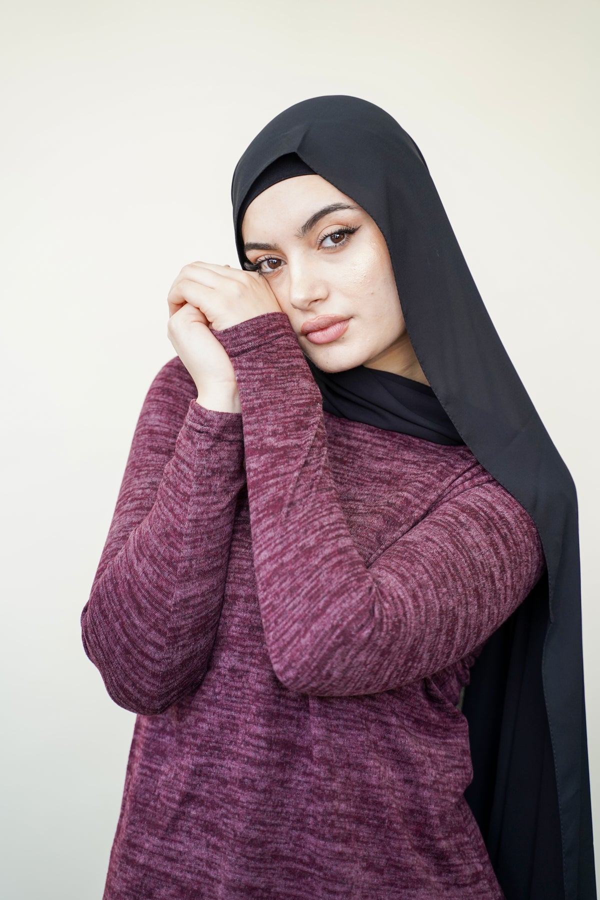 Pull Basic Moucheté Femme | BASSAMET