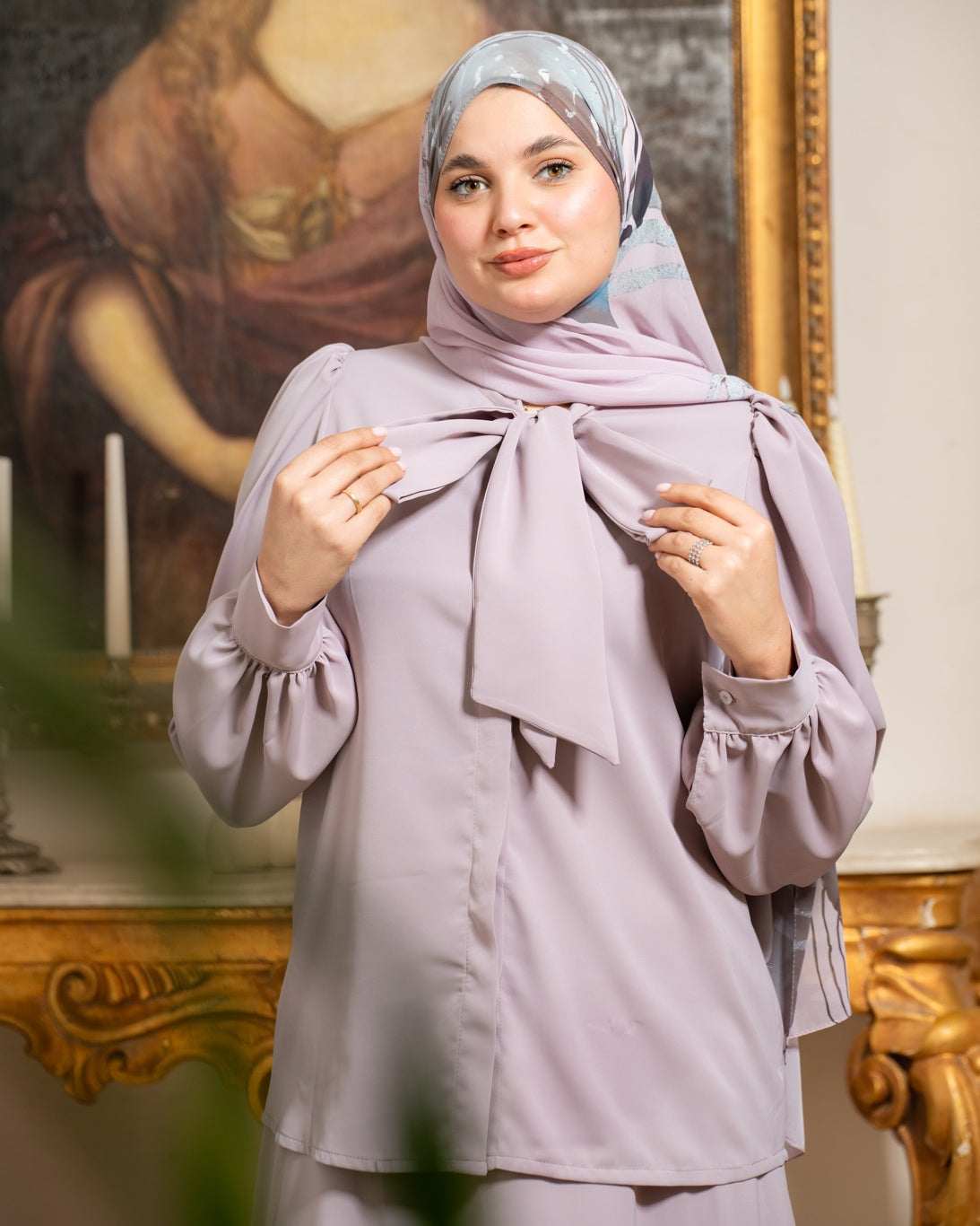 Chemise À Noeud