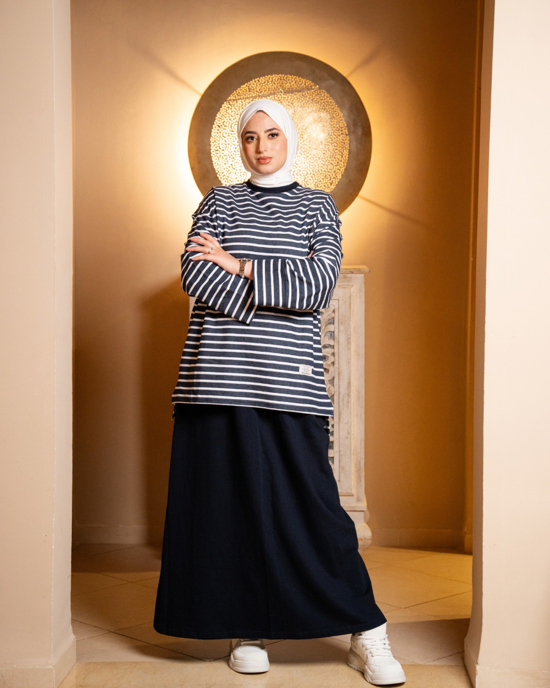 SET JUPE AICHA RAYÉ